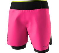 Dynafit DNA Ultra 2in1 Short Femme Rose - Shorts 2 en 1 de running femmes M