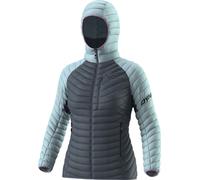 Dynafit - Doudoune de ski de randonnée en duvet d'oie - Radical Down RDS W Hood Jkt Cloud Blue pour Femme - Taille M - Bleu Bleu M