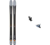Dynafit - Fixations de ski de randonnée - Pack Radical 88 Moon 2026 en Aluminium - Gris Gris 166 cm,174 cm,182 cm