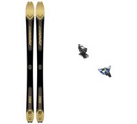 Dynafit - Fixations de ski de randonnée - Pack Ridge 95 2025 en Aluminium - Or Or 176 cm,184 cm