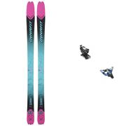 Dynafit - Fixations de Ski de randonnée - Pack Seven Summits W 2025 en Aluminium - Bleu Bleu 149 cm,166 cm