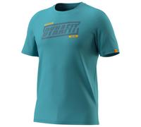 Dynafit - Graphic Co T-Shirt - T-shirt - L - smoke blue / tabloid