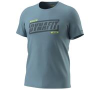 Dynafit - Graphic Cotton S/S Tee - T-shirt - 46 - smoke blue / tabloid