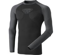Dynafit - Première couche technique - Speed Dryarn M L/S Tee Magnet pour Homme en Laine - Taille L - Noir Noir L