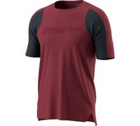 DYNAFIT Ride S/s Tee - Homme - Rouge / Noir - taille 46- modèle 2025