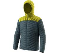 Veste à capuche Dynafit Ridge Ultralight Down gris bleu-jaune - XL