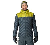 Veste à capuche Dynafit Ridge Ultralight Down gris bleu-jaune - XL