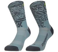 Dynafit Chaussettes de running Run Wild Crew Unisexe Bleu fumée EU 35-38