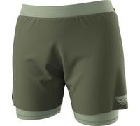Dynafit - Short de trail/running - Alpine Pro 2/1 Shorts W Thyme pour Femme - Taille L - Kaki Kaki L