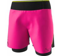 Dynafit - Short léger et respirant pour running - Dna Ultra W 2/1 Shorts Pink Glo pour Femme - Taille M - Rose Rose M
