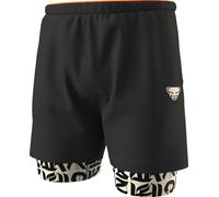 Dynafit - Trail 2in1 Short M Black Out Overcast - L - Short de trail