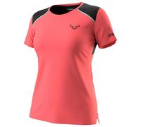 Dynafit T-shirt Sky manches courtes femme rose et noir - Taille S