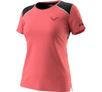 T-shirt Dynafit Sky manches courtes rose noir femme - L