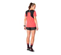 Dynafit T-shirt Sky manches courtes femme rose et noir - Taille S