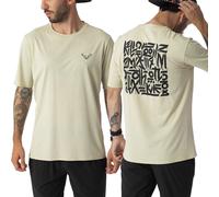 Dynafit - T-shirt de trail léger et respirant - Trail T-Shirt M Overcast pour Homme - Taille S - Beige Beige S