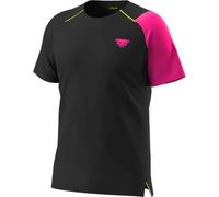 Dynafit - T-shirt de trail respirant - Dna Shirt M Pink Glo pour Homme - Taille M - Rose Rose M