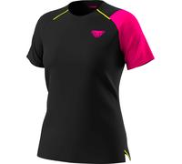 Dynafit - T-shirt de trail respirant - Dna Shirt W Pink Glo pour Femme - Taille L - Rose Rose L