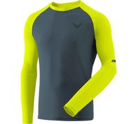Dynafit - T-shirt respirant - Alpine Pro M L/S Tee Ultra Yellow pour Homme - Taille S - Jaune Jaune S