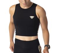 Dynafit - Top de running technique et respirant sans manches - Trail Crop Top W Black Out pour Femme - Taille XS - Noir Noir XS