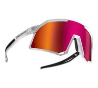 Dynafit Trail Evo Sunglasses Lunettes de Soleil, Adultes Unisexe, White/Black Cat 3 (MMulticolore), Taille Unique