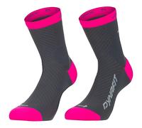 Chaussettes Dynafit Trail Mid gris foncé fuchsia - 43-46