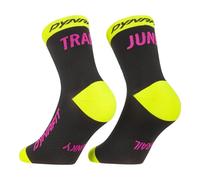Chaussettes Dynafit Trail Mid noir jaune ultra - 35-38