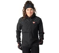 Veste coupe vent dynafit trail reflective noir femme
