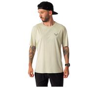 Dynafit - T-shirt de trail léger et respirant - Trail T-Shirt M Overcast pour Homme - Taille S - Beige Beige S