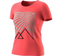 DYNAFIT Transalper Graphic Shirt W - Femme - Rose / Orange - taille L- modèle 2025