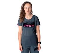 Dynafit Transalper Graphic Short Sleeve T-shirt Bleu XL Femme