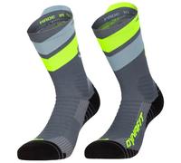 Dynafit - Ultra Crew - Chaussettes de running - EU 35-38 - cinder / ultra yellow