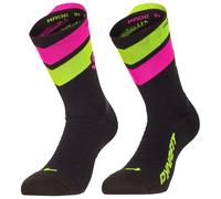 Dynafit - Ultra Crew - Chaussettes de running - EU 43-46 - black out / ultra yellow