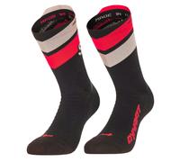 Chaussettes Dynafit Ultra Crew noir rouge vif - 39-42