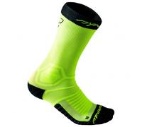 Dynafit - Ultra Cushion Sock - Chaussettes de running - EU 39-42 - fluo yellow / asphalt