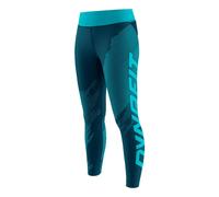 Dynafit Ultra Graphic Long Tight Femme Bleu - Collants de running femmes L