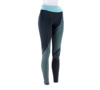 Collant long dynafit ultra graphic bleu femme