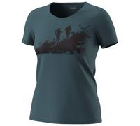 Dynafit - Women's Graphic Co S/S Tee - T-shirt - 34 - cinder / runners