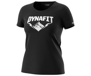 Dynafit - Women's Graphic Co S/S Tee - T-shirt - 38 - black out / hardcore