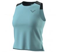 Dynafit Sky Crop Top Femmes Débardeur L Bleu