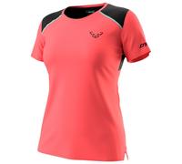T-shirt Dynafit Sky manches courtes rose noir femme - L
