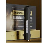 Dynamic Bubble Pod Professionnel, Appareil de Soin Exfoliant, Hydratant et Éclaircissant, Noir + 6 Pods et accessoires