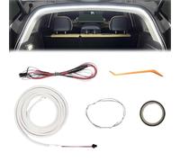 Dynamic Flowing Car Trunk Light Strip, Bande Lumineuse LED pour Coffre, Bande Lumineuse Décorative pour Coffre de Voiture, Universelle, Interrupteur à Induction Automatique (lumière Blanche, 4m)