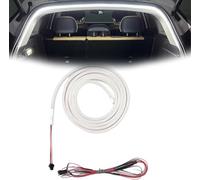 Dynamic Flowing Car Trunk Light Strip,Trunk LED Light Strip,Bande Lumineuse LED pour Capot De Voiture,Super Brillant Dynamique Feux Diurnes, Barre Lumière Décorative Extérieur Étanche (Blanc, 4M)