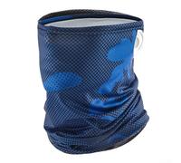 Dynamic Ice Silk Écharpe de cyclisme et de randonnée, évacuation de l'humidité et design respirant pour une utilisation active en extérieur (bleu)