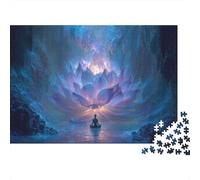 Dynamic Meditation Puzzle 1000 Pièces Jouet De Défi Adultes Et Enfants Puzzle De Plaisir Familial Jeu Éducatif Familial Cadeau De Décoration Intérieure 52x38cm/1000pcs