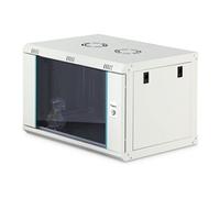 Dynamic-N series - Armoire - 600 x 450 mm (LxP), non assemblé - montable sur mur - RAL 7035, gris - 7U - 19"