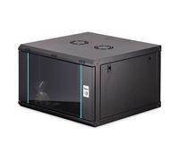 Dynamic-N series - Rack armoire - 600 x 600 mm (LxP), non monté - montable sur mur - noir, RAL 9005 - 7U - 19"