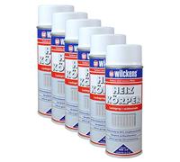 Dynamic24 Lot de 6 bombes de peinture radiateurs chaudières tuyaux eau chaude, grand pouvoir couvrant résistant rayures chocs - Blanc satiné - 400 ml