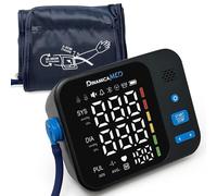 Dynamicamed A-159 Arm Pressure Meter, Arm Pressure Device with 2 * 99 Memory Positions, Arm Pressure Meter with Back Lighting