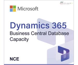 Dynamics 365 Business Central Database Capacity Overage (NCE)
